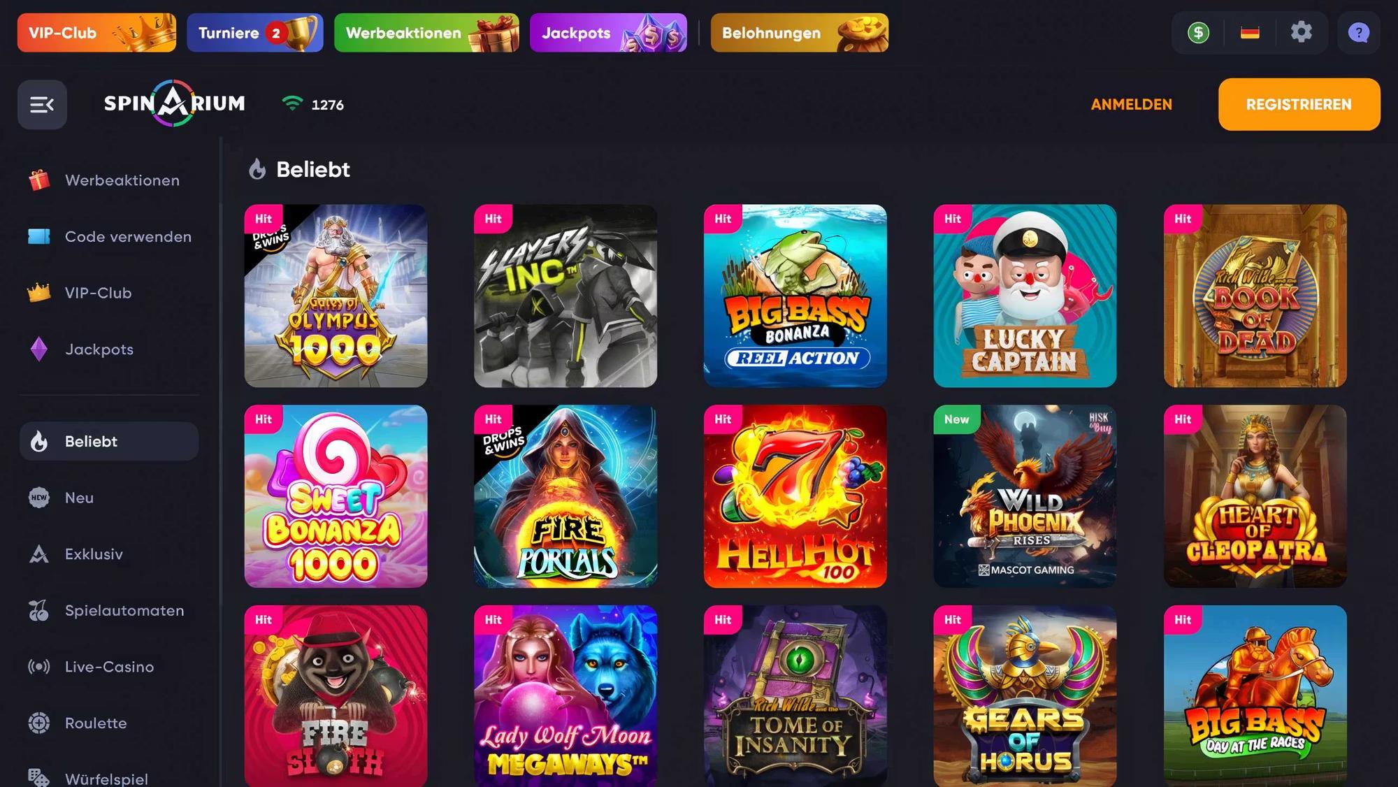 Spinarium desktop screenshot 2